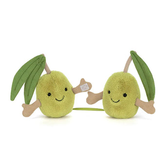 Jellycat Amuseables Pair of Olives 趣味綠橄欖