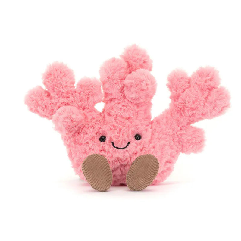 Jellycat Amuseables Coral 趣味粉紅珊瑚