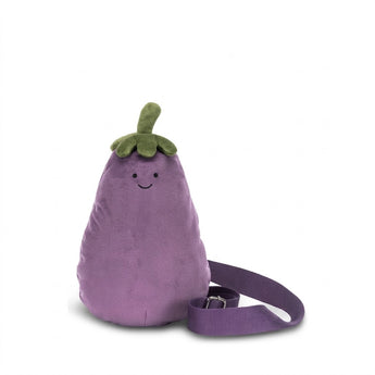 Jellycat Amuseable Aubergine Bag 趣味茄子斜背包
