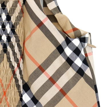 BURBERRY Kids Classic Check Sleeveless Dress