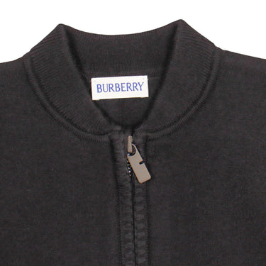 BURBERRY Kids Classic Check Equestrian Knight Tag Black Cape