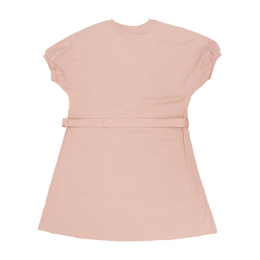 BURBERRY Kids Equestrian Knight Logo Pink Dress