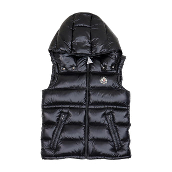 Moncler Enfant Kids 黑色羽絨背心