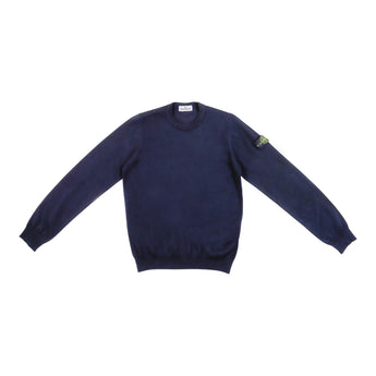 Stone Island Kids 海軍藍長袖衛衣