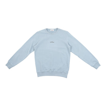 Stone Island Kids 藍色長袖衛衣