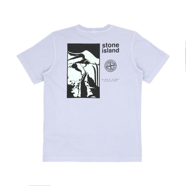 Stone Island Kids 紫色短袖 T-Shirt