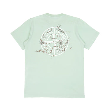 Stone Island Kids 水藍色短袖 T-Shirt