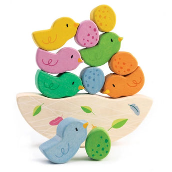 Tender Leaf Toys 鳥巢平衡疊疊樂