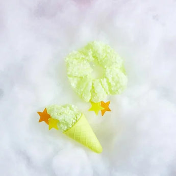 Soda n' Cream 棉花糖髮圈手環 (檸檬)