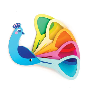 Tender Leaf Toys 孔雀開屏色票卡