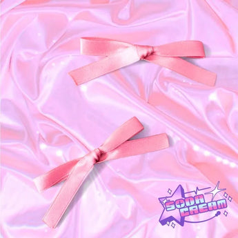 Soda n' Cream Sweetie Bow (中) 蜜桃