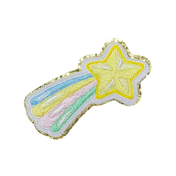 Monkey Bow Kids 流星刺繡布貼