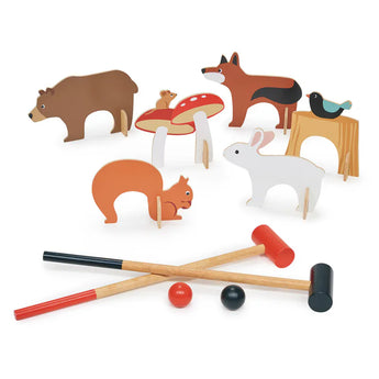 Tender Leaf Toys 動物森林槌球組