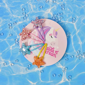 Soda n' Cream 海星亮晶晶髮夾組