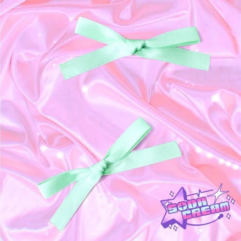 Soda n' Cream Sweetie Bow (中) 薄荷綠