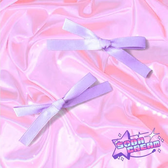 Soda n' Cream Sweetie Bow (中) 紫